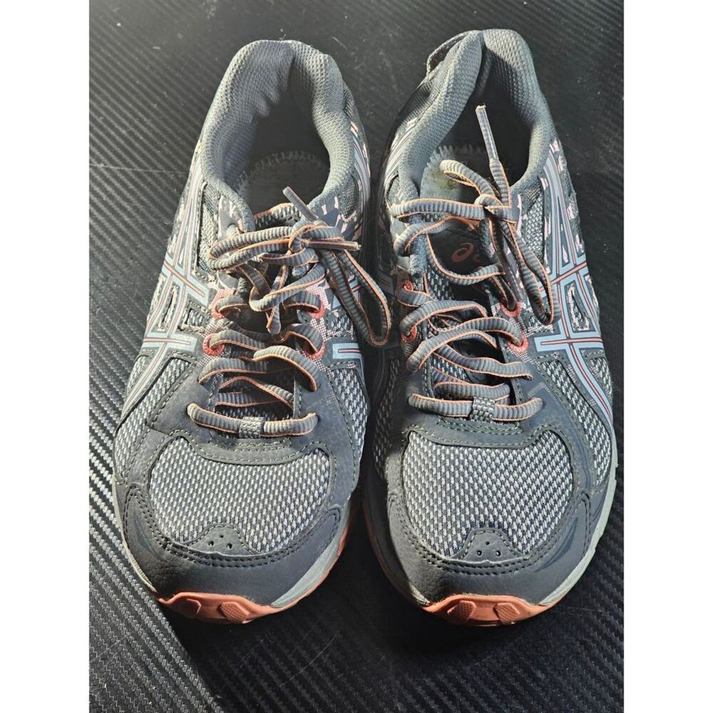 ASICS Gel-Venture 6 Women's running Trail Gray Salmon SHOES SIZE US 6.5 T7G6N
